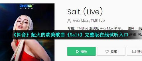 salt在线观看,探索盐文化魅力,在线观看带你领略盐的世界 第2张 salt在线观看,探索盐文化魅力,在线观看带你领略盐的世界 第2张
