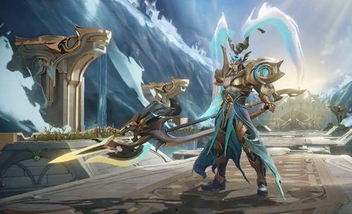 吕布最新皮肤特效爆料图,华丽战神再临，视觉盛宴即将开启